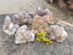 Natural Amethyst Spirit Quartz Clusters x 6 From Boekenhouthoek, South Africa - Toprock Gemstones and Minerals 
