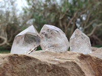 Polished Interesting Quartz Crystals x 12 From Madagascar - Toprock Gemstones and Minerals 