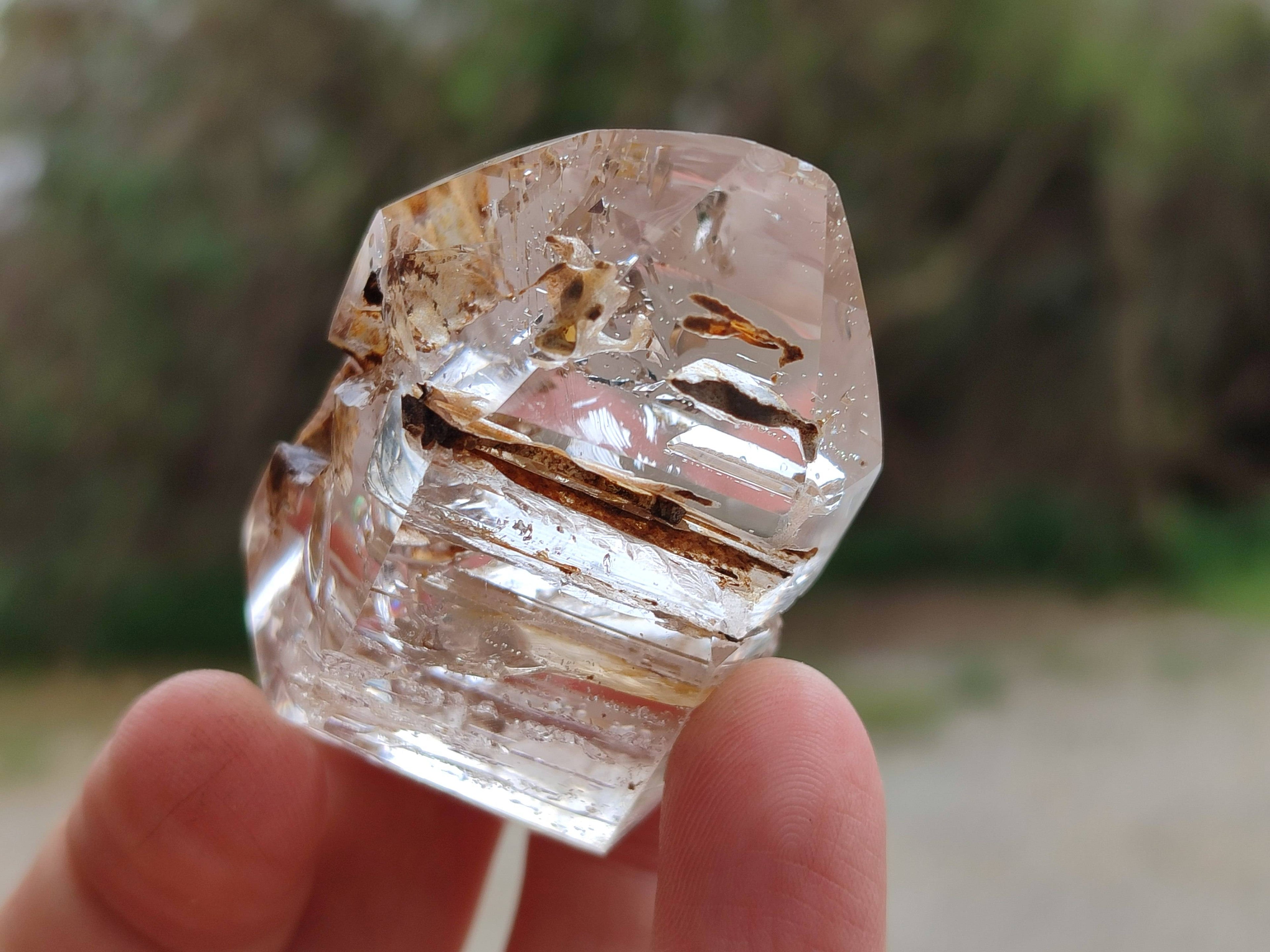 Polished Interesting Quartz Crystals x 12 From Madagascar - Toprock Gemstones and Minerals 