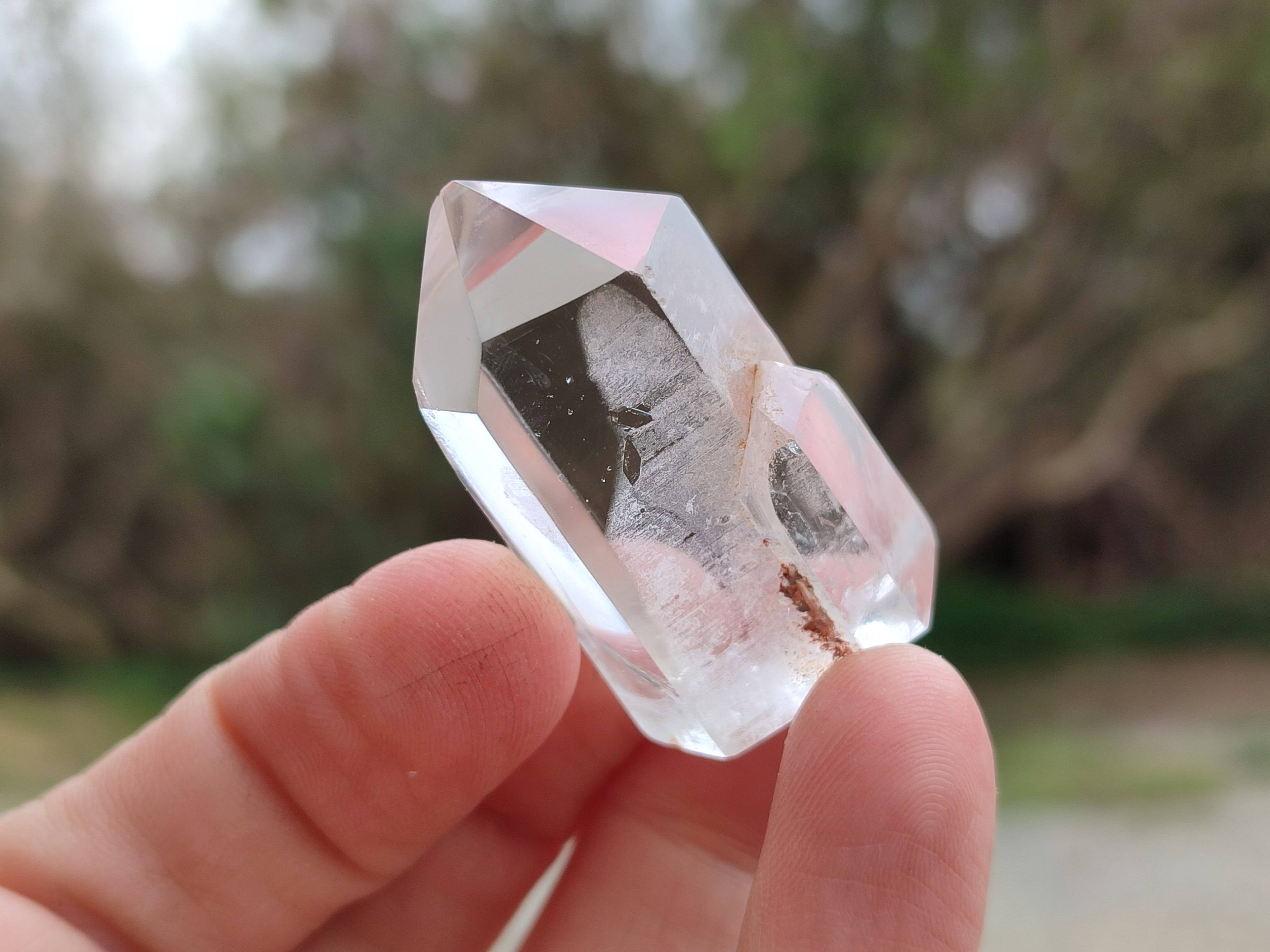 Polished Interesting Quartz Crystals x 12 From Madagascar - Toprock Gemstones and Minerals 