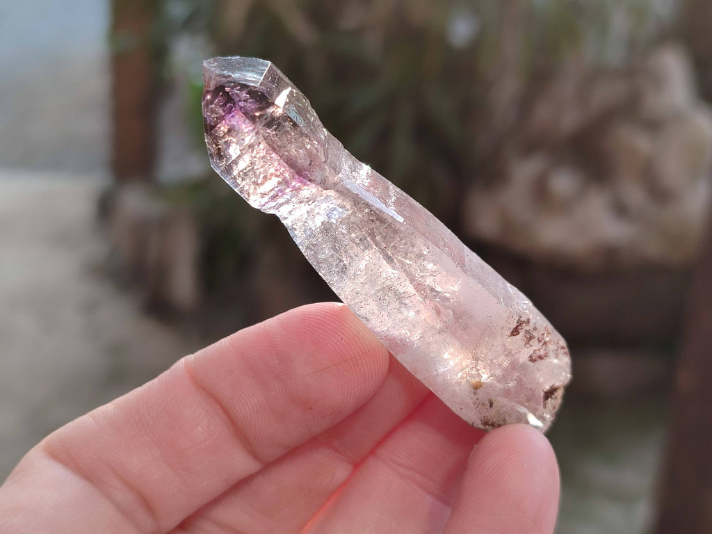 Natural Window Amethyst Crystals x 20 From Chiredzi, Zimbabwe - Toprock Gemstones and Minerals 