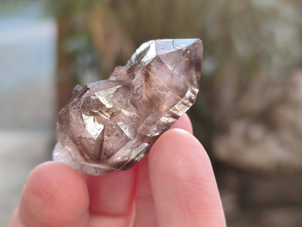 Natural Window Amethyst Crystals x 20 From Chiredzi, Zimbabwe - Toprock Gemstones and Minerals 