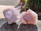 Natural Amethyst Spirit Quartz Clusters x 12 From Boekenhouthoek, South Africa - Toprock Gemstones and Minerals 