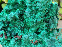 Natural Silky Malachite Specimens x 2 From Kasompe, Congo
