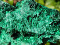 Natural Silky Malachite Specimens x 2 From Kasompe, Congo