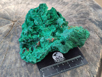 Natural Silky Malachite Specimens x 2 From Kasompe, Congo