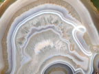 Polished Banded Agate Slices x 5 From Madagascar - Toprock Gemstones and Minerals 