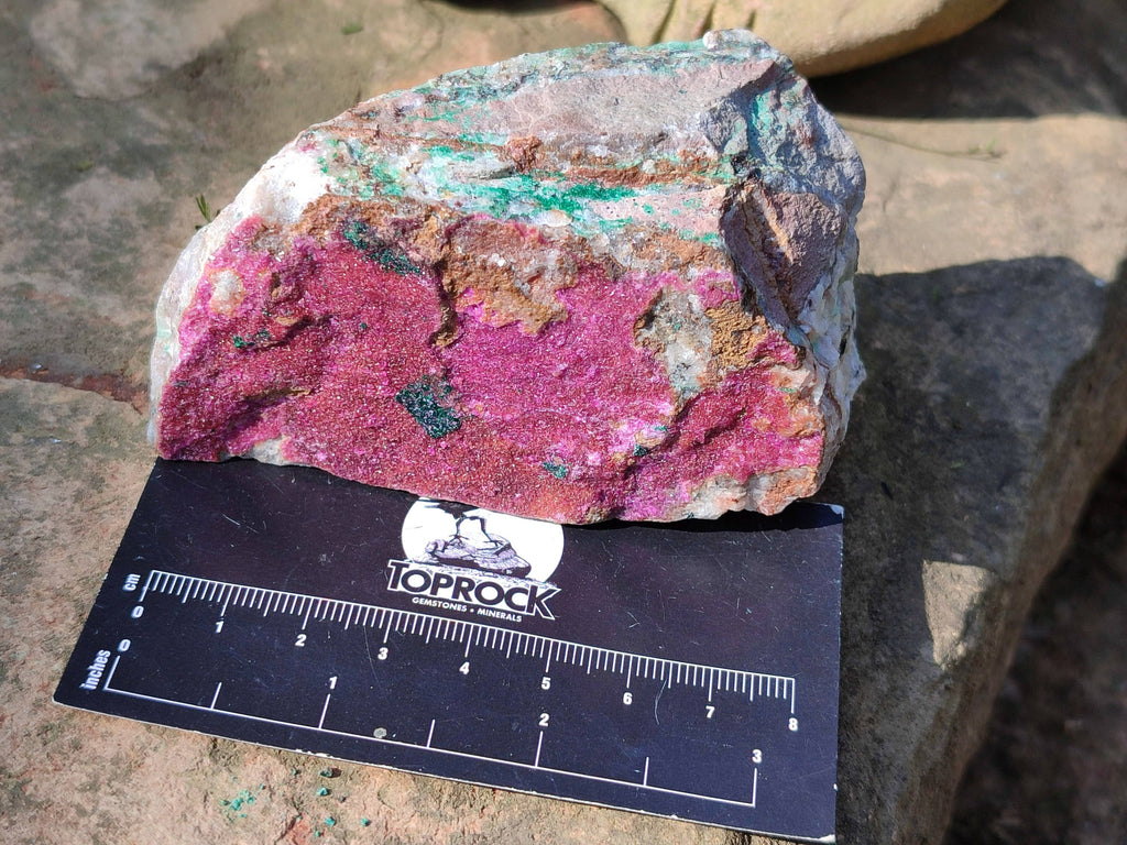 Natural Salrose Cobaltion Dolomite Specimens x 12 From Kakanda, Congo - Toprock Gemstones and Minerals 