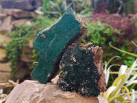 Natural Crystalline Malachite Specimens x 4 From Tenke Fungurume, Congo - Toprock Gemstones and Minerals 