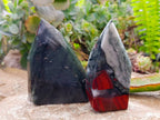 Polished Bloodstone Points x 3 From Swaziland - Toprock Gemstones and Minerals 