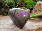 Polished Stichtite Standing Free Form x 2 From Barberton, South Africa - Toprock Gemstones and Minerals 