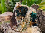 Natural Ball Malachite On Dolomite Matrix Specimens x 1 From Kambove, Congo - Toprock Gemstones and Minerals 