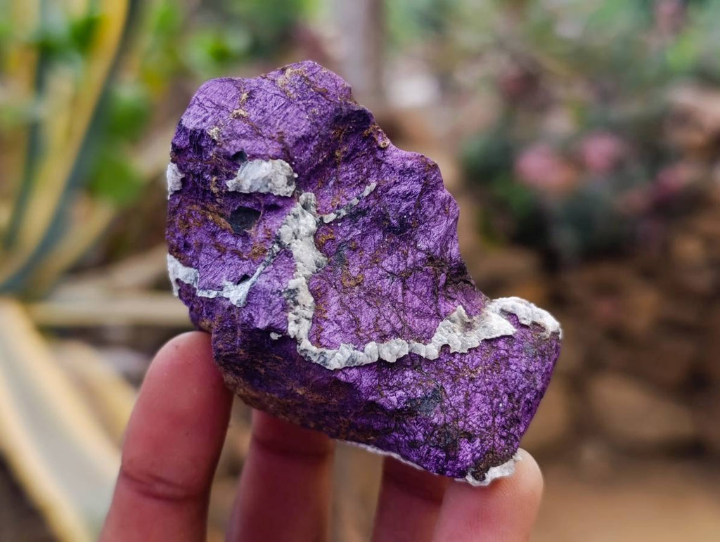 Natural Metallic Purpurite Specimens x 20 From Erongo, Namibia - Toprock Gemstones and Minerals 