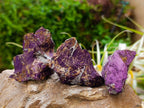 Natural Metallic Purpurite Specimens x 20 From Erongo, Namibia - Toprock Gemstones and Minerals 