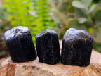 Natural Schorl Black Tourmaline Specimens x 70 From Zimbabwe - Toprock Gemstones and Minerals 