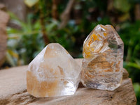 Polished Inclusion Quartz Crystals x 12 From Madagascar - Toprock Gemstones and Minerals 