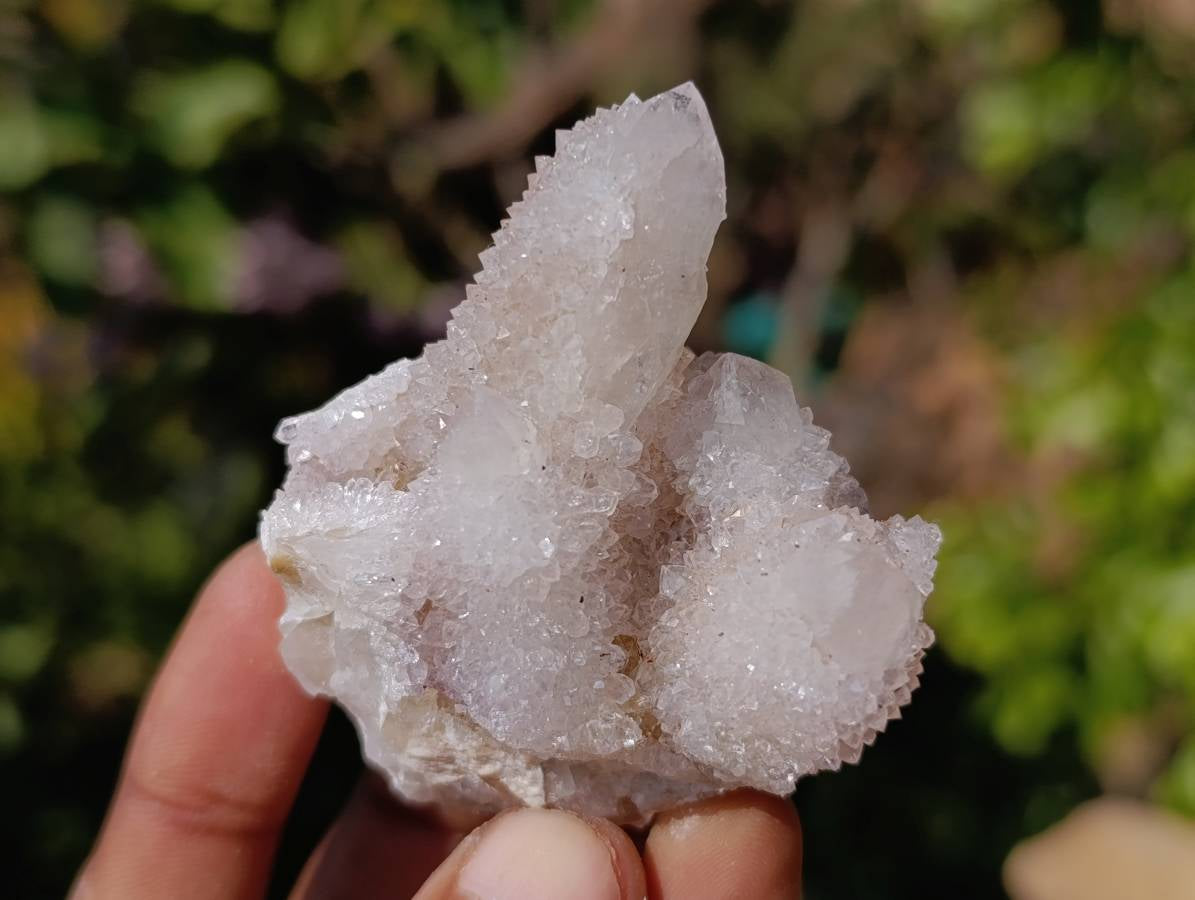 Natural White Spirit Quartz Clusters x 17 From Boekenhouthoek, South Africa - Toprock Gemstones and Minerals 