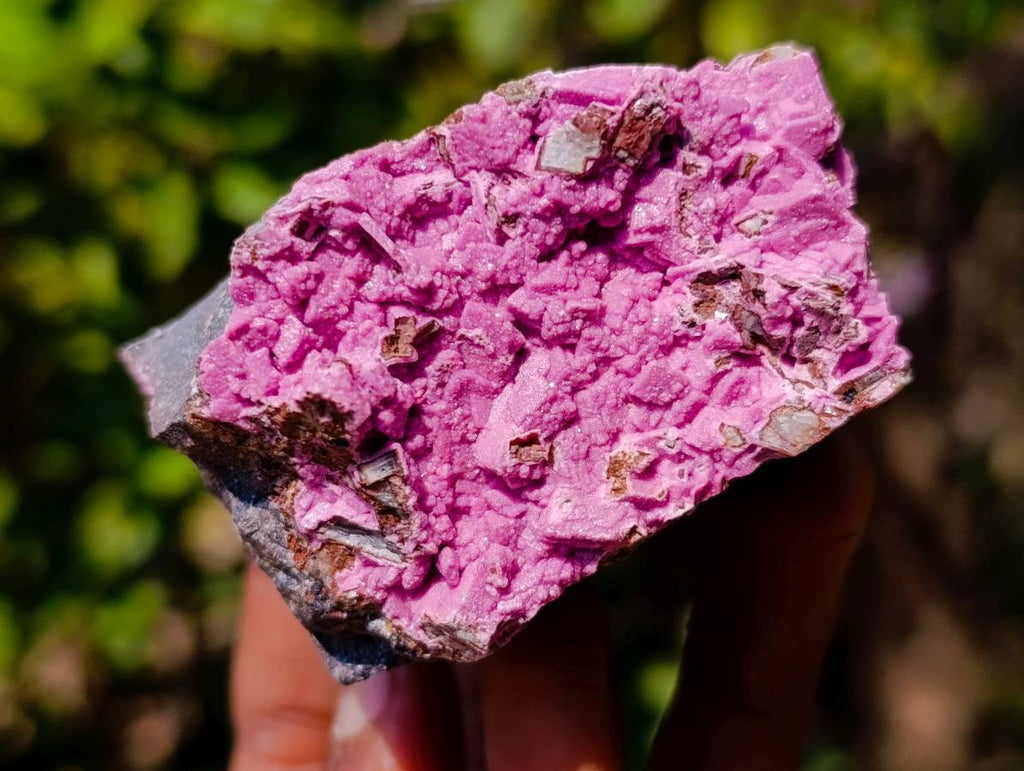 Natural Salrose Cobaltion Dolomite Specimens x 6 From Kakanda, Congo - Toprock Gemstones and Minerals 