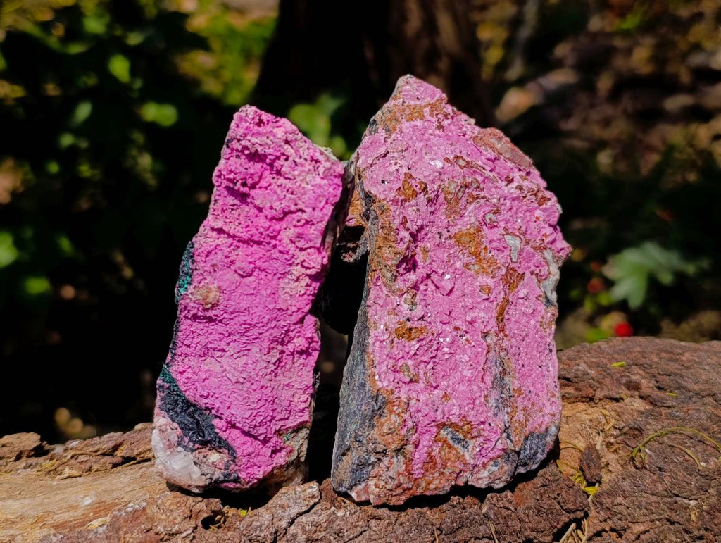 Natural Salrose Cobaltion Dolomite Specimens x 6 From Kakanda, Congo - Toprock Gemstones and Minerals 