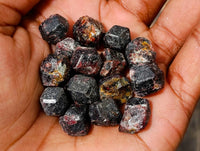 Natural Red And Brown Fully Formed Dodecagon Pyrope Garnet Crystals x 279 From Zimbabwe - Toprock Gemstones and Minerals 