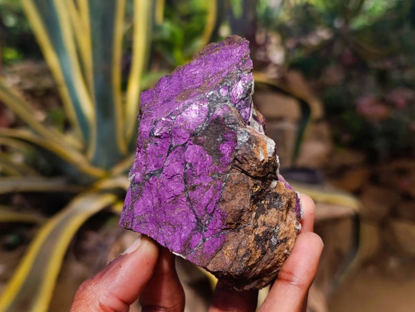 Natural Metallic Purpurite Specimens x 6 From Erongo, Namibia - Toprock Gemstones and Minerals 