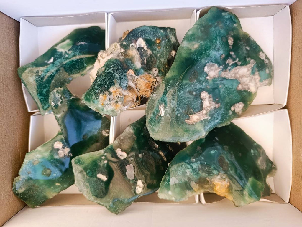 Polished Mtorolite Plates x 6 From Mutorashanga, Zimbabwe - Toprock Gemstones and Minerals 