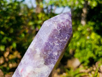 Polished Lepidolite With Pink Rubellite Tower x 1 From Ambatondrazaka, Madagascar - Toprock Gemstones and Minerals 
