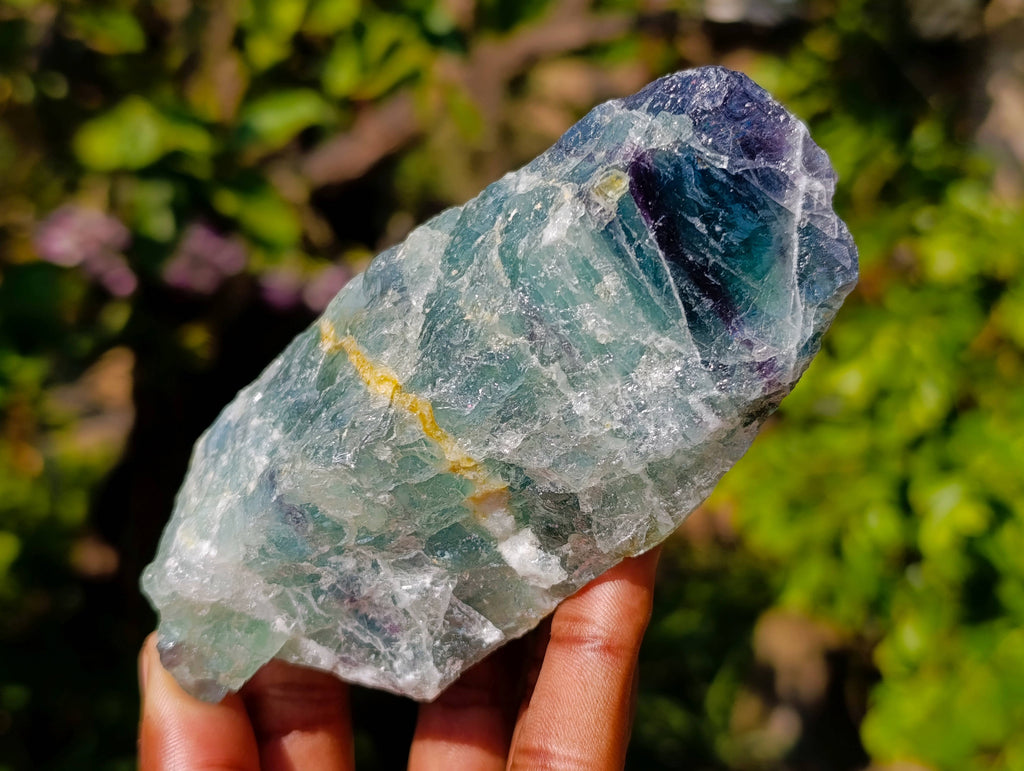 Natural Watermelon Fluorite Cobbed Specimens x 5 From Uis, Namibia - Toprock Gemstones and Minerals 