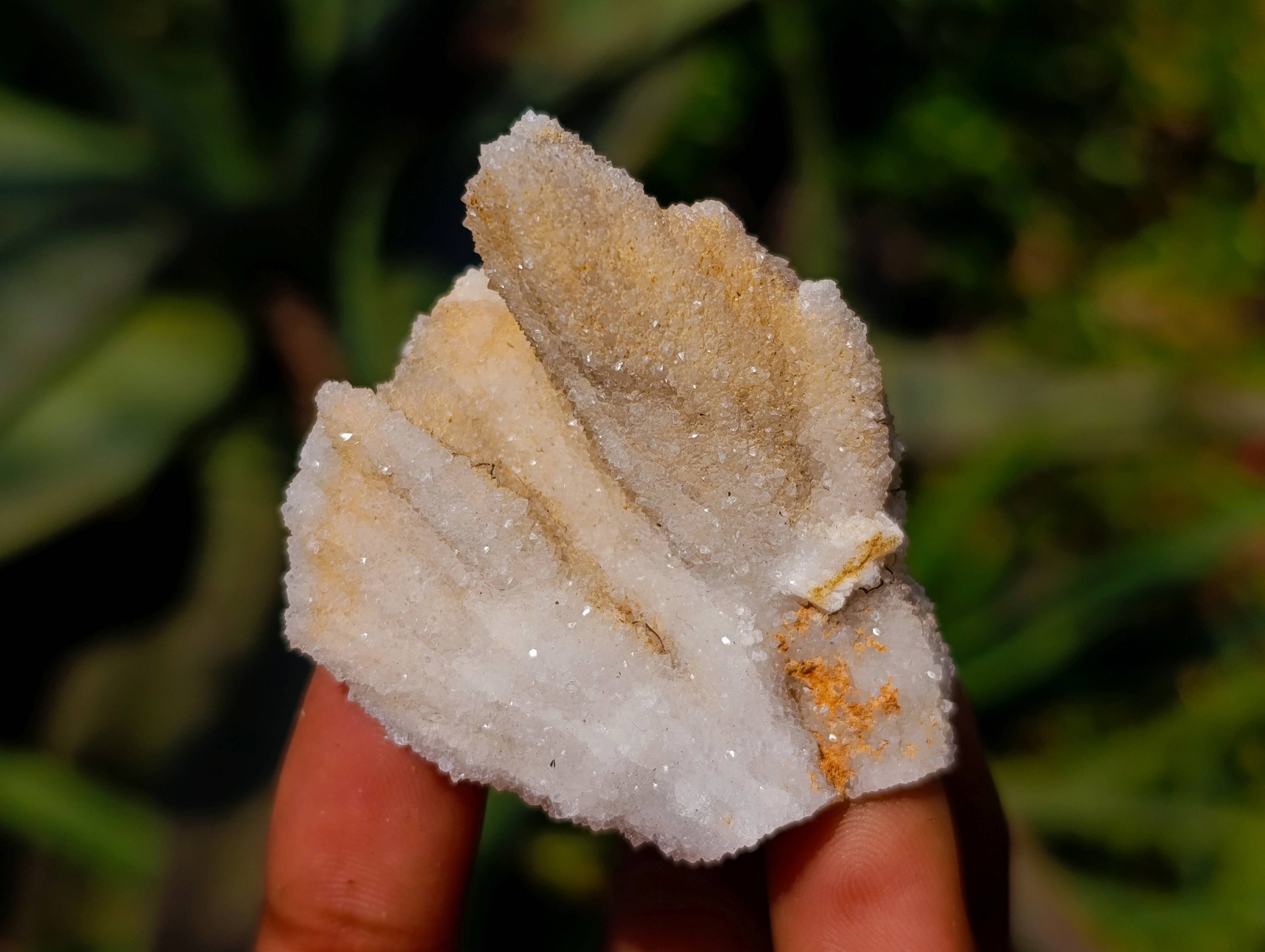 Natural Drusy Quartz Coated Calcite Pseudomorph Specimens x 35 From Alberts Mountain, Lesotho - Toprock Gemstones and Minerals 