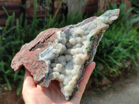 Natural Drusy And Malachite On Dolomite Matrix Specimens x 1 From Kambove, Congo