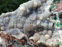 Natural Drusy And Malachite On Dolomite Matrix Specimens x 1 From Kambove, Congo
