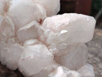 Natural Quartz Clusters x 2 From Madagascar