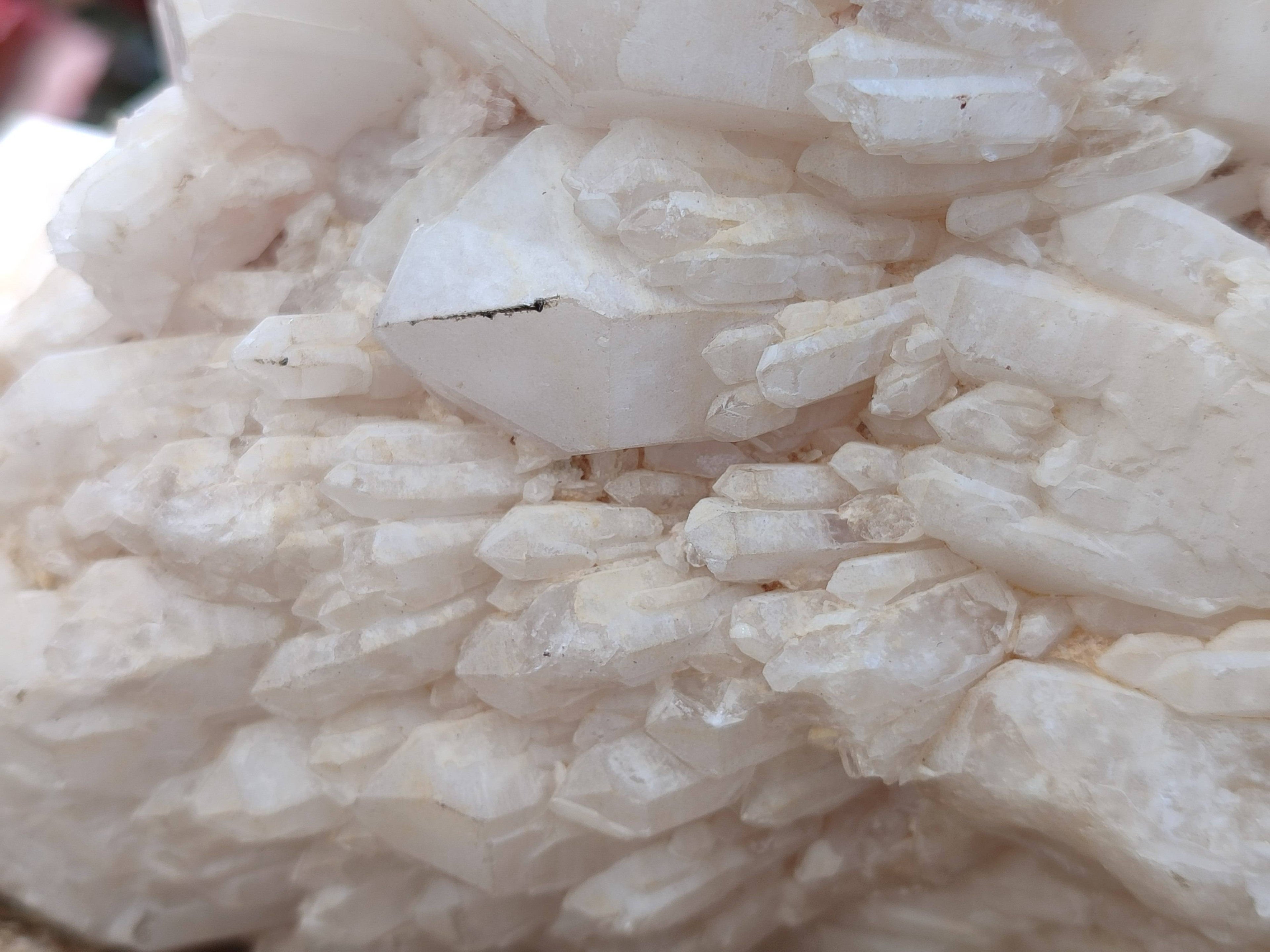 Natural Quartz Clusters x 2 From Madagascar - Toprock Gemstones and Minerals 