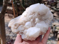 Natural Quartz Clusters x 2 From Madagascar