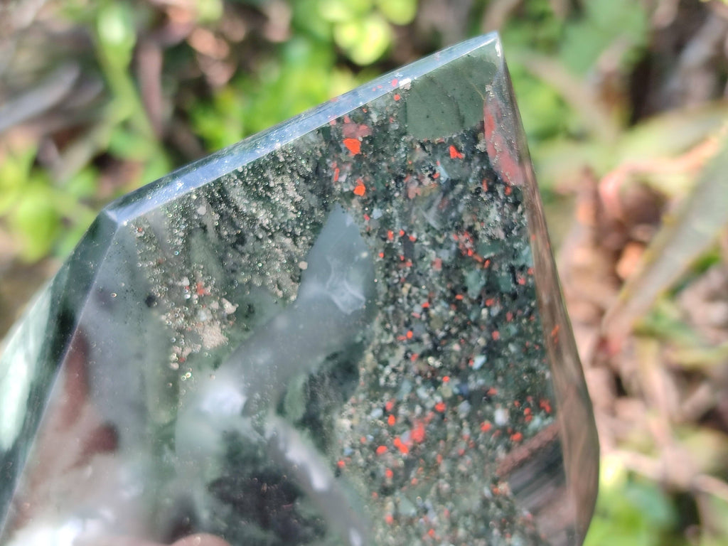 Polished Bloodstone Points x 2 From Swaziland - Toprock Gemstones and Minerals 
