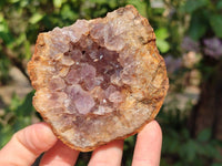Natural Zululand Amethyst Geodes x 6 From Jozini, South Africa