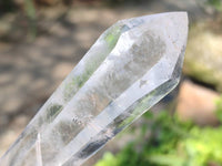 Double Terminated Polished 'Wand' Quartz Crystals x 6 From Madagascar