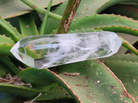 Double Terminated Polished 'Wand' Quartz Crystals x 6 From Madagascar