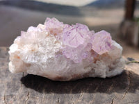 Natural Amethyst Spirit Quartz Clusters x 6 From Boekenhouthoek, South Africa