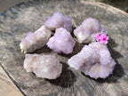 Natural Amethyst Spirit Quartz Clusters x 6 From Boekenhouthoek, South Africa - Toprock Gemstones and Minerals 
