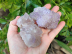 Natural Amethyst Spirit Quartz Clusters x 6 From Boekenhouthoek, South Africa - Toprock Gemstones and Minerals 