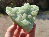 Natural Botryoidal Prehnite Specimens x 2 From Beaufort West, South Africa