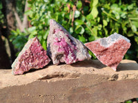 Natural Salrose Cobaltion Dolomite Specimens x 12 From Kakanda, Congo
