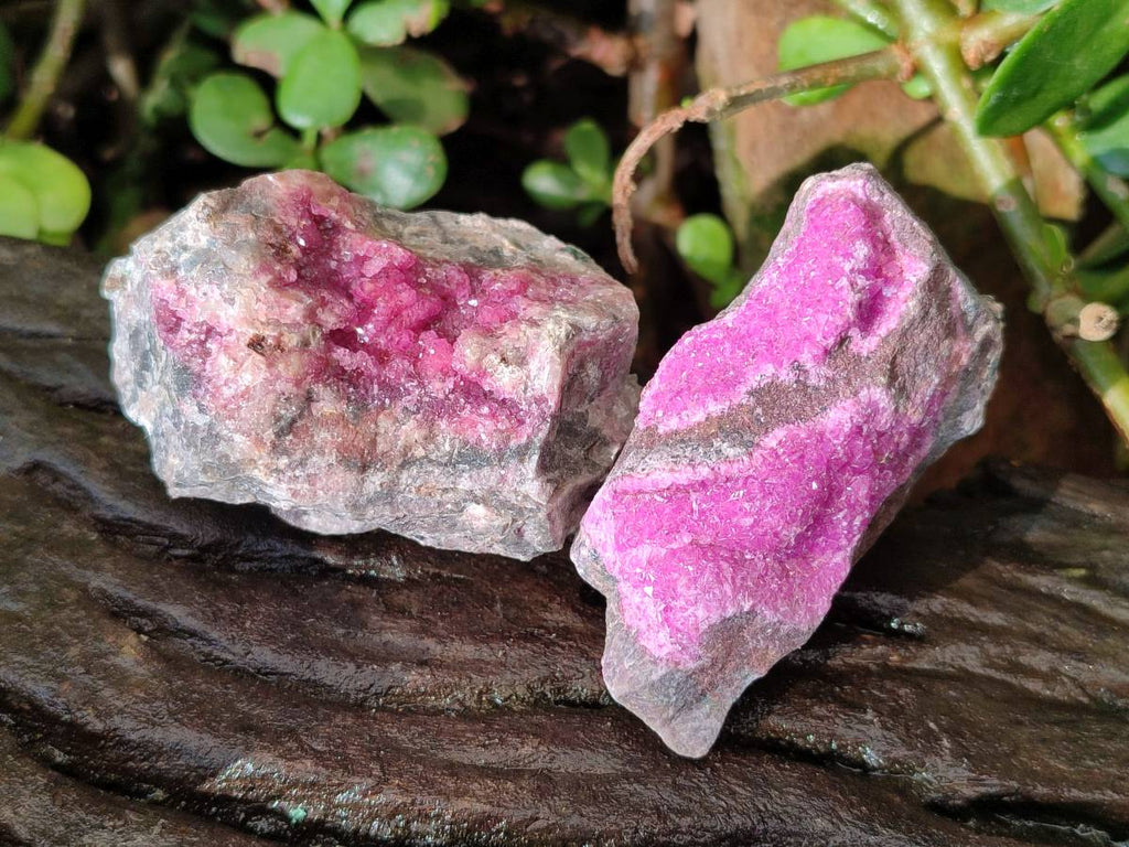 Natural Salrose Cobaltion Dolomite Specimens x 12 From Kakanda, Congo - Toprock Gemstones and Minerals 