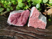 Natural Salrose Cobaltion Dolomite Specimens x 12 From Kakanda, Congo