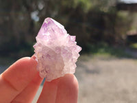 Natural Amethyst Spirit Quartz Clusters x 20 From Boekenhouthoek, South Africa