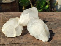 Natural Quartz Crystals x 12 From Madagascar