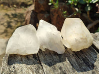 Natural Quartz Crystals x 12 From Madagascar
