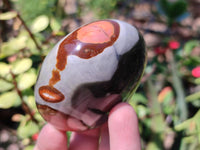 Polished Polychrome Jasper Gallets x 6, Heart x 1 From NW Coast, Madagascar
