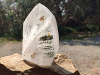 Polished Clear Quartz Crystals x 1 From Madagascar